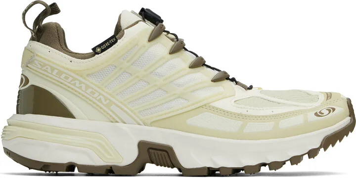 Salomon Yellow & Khaki ACS PRO GORE-TEX Sneakers