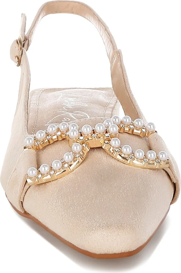 Salova Embellished Slingback Pump - Image 3