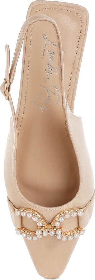 Salova Embellished Slingback Pump - Image 6