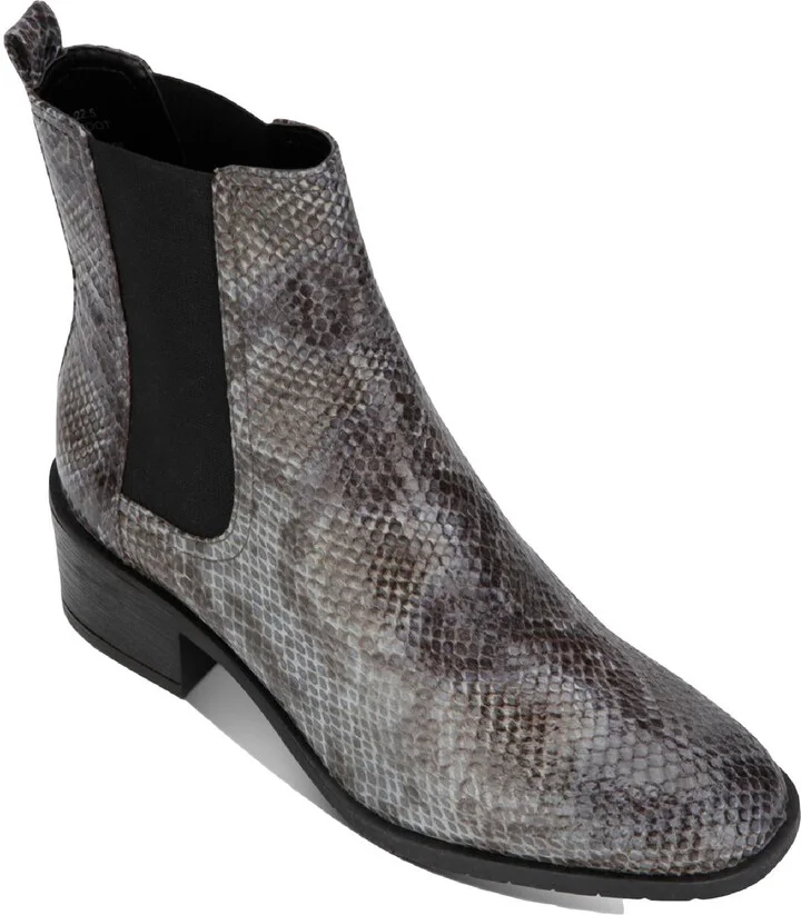 Salt Chelsea Womens Solid Round Toe Ankle Boots