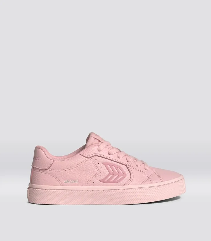 SALVAS All Bright Rose Premium Leather Sneaker Women