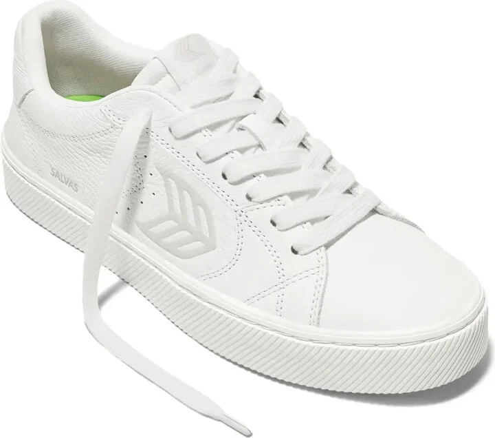 Salvas low-top leather sneakers - Image 2