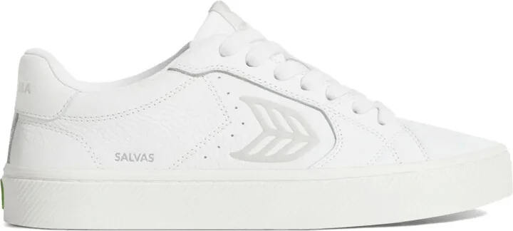Salvas low-top leather sneakers
