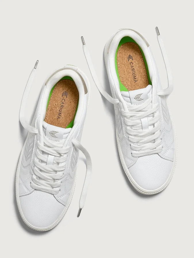 Salvas Premium Leather - White/Metallic Gold & Ice - Image 2