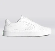 SALVAS White Leather Sneaker Men - Image 10
