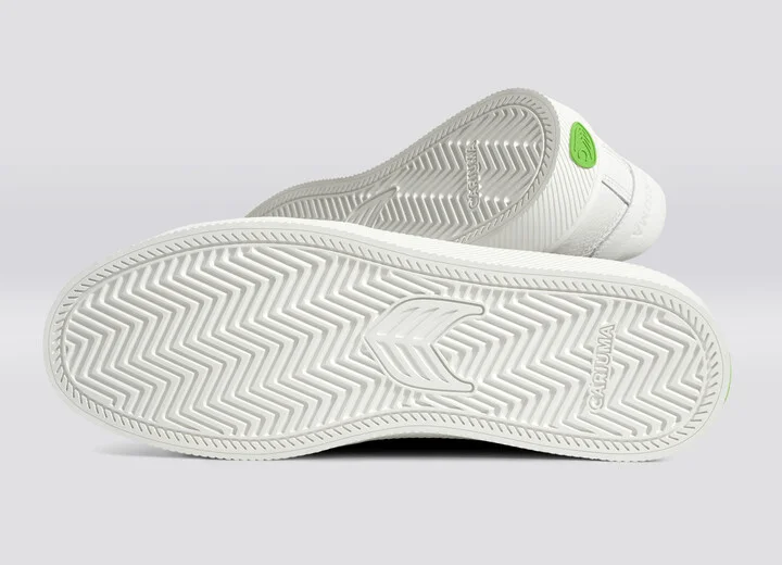 SALVAS White Premium Leather Ice Logo Sneaker Men - Image 5