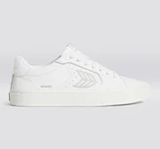 SALVAS White Premium Leather Ice Logo Sneaker Women - Image 9
