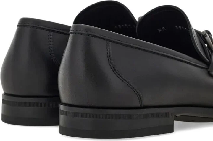Salvatore Ferragamo Alain Gancini Buckle Loafers Shoes - Image 4