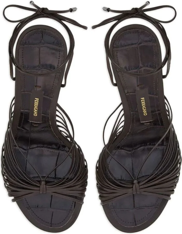 Salvatore Ferragamo Athena Sandals 85 Shoes - Image 4