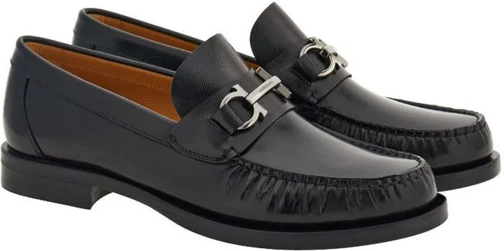 Salvatore Ferragamo British Gancini Loafers Shoes - Image 2