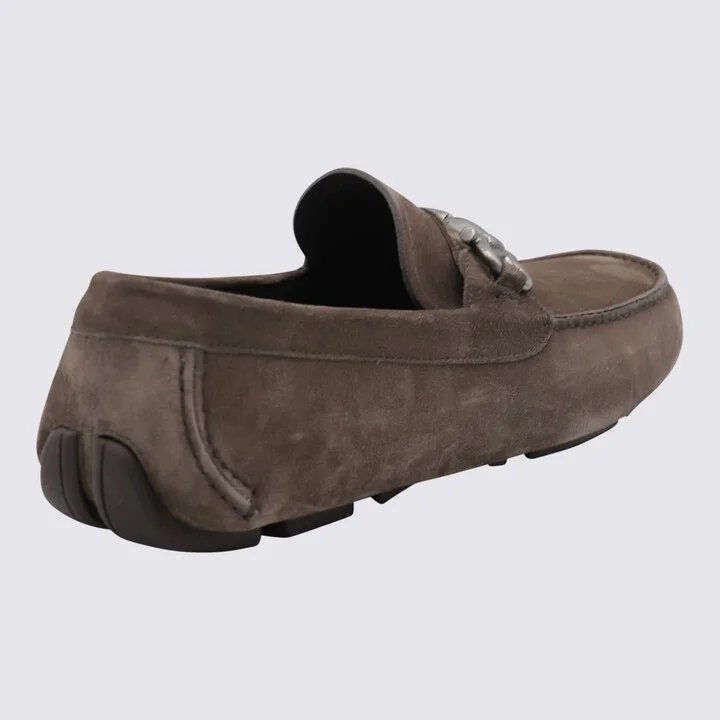Salvatore Ferragamo Brown Loafers - Image 2