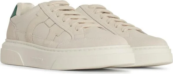 Salvatore Ferragamo 'Cassina' White Leather Sneakers - Image 2
