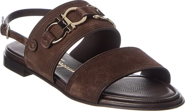 Salvatore Ferragamo Chaim Leather Sandal