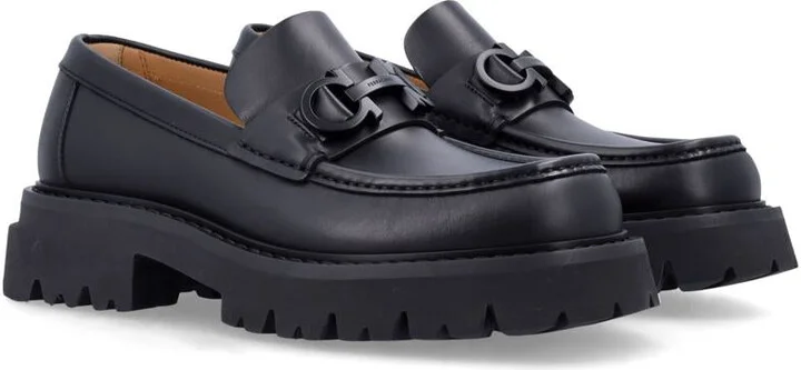 Salvatore Ferragamo Chunky Moccasin With Gancini Ornament - Image 2