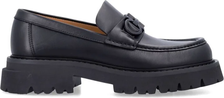 Salvatore Ferragamo Chunky Moccasin With Gancini Ornament