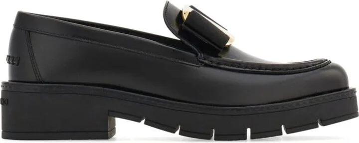 Salvatore Ferragamo Chunky Vara Bow Loafer Shoes