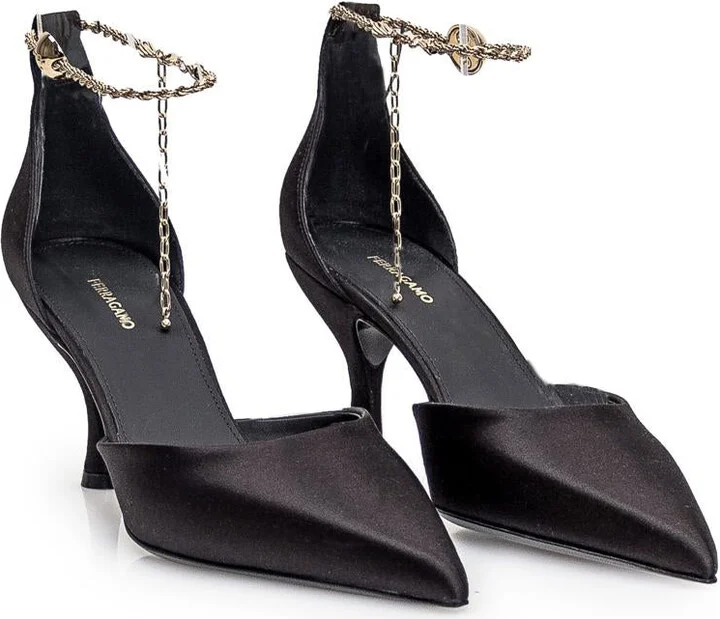 Salvatore Ferragamo Décolleté With Chain - Image 2