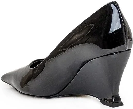 Salvatore Ferragamo Décolleté With Wedge Heel - Image 3