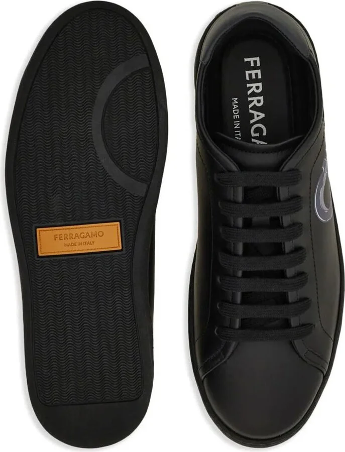Salvatore Ferragamo Double Gancini Brandy1 Sneakers Shoes - Image 5