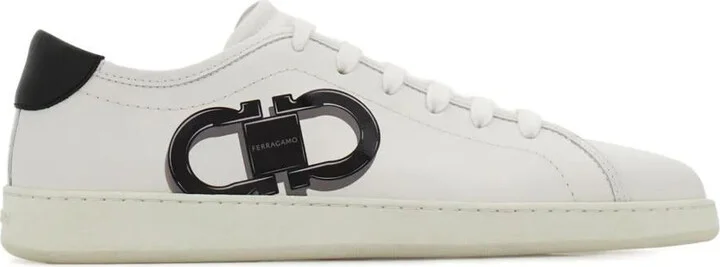 Salvatore Ferragamo Double Gancini Brandy1 Sneakers Shoes
