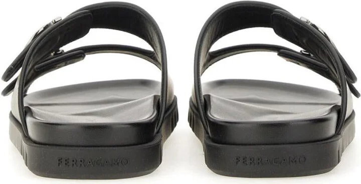 Salvatore Ferragamo Double-Strap Sandal - Image 3