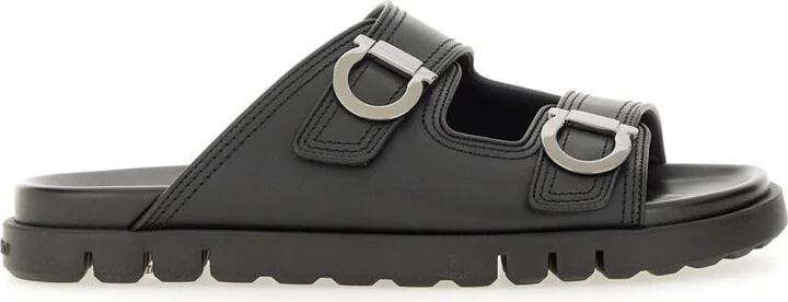 Salvatore Ferragamo Double-Strap Sandal