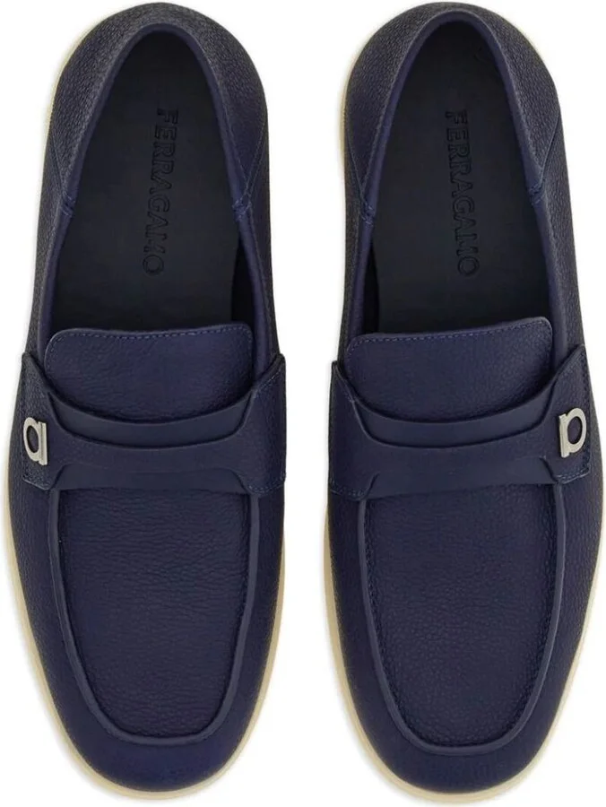 Salvatore Ferragamo Drame Moccasins Shoes - Image 3