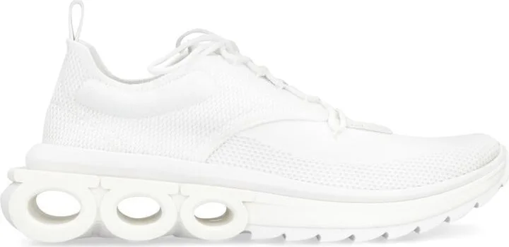 Salvatore Ferragamo Fabric Low-Top Sneakers