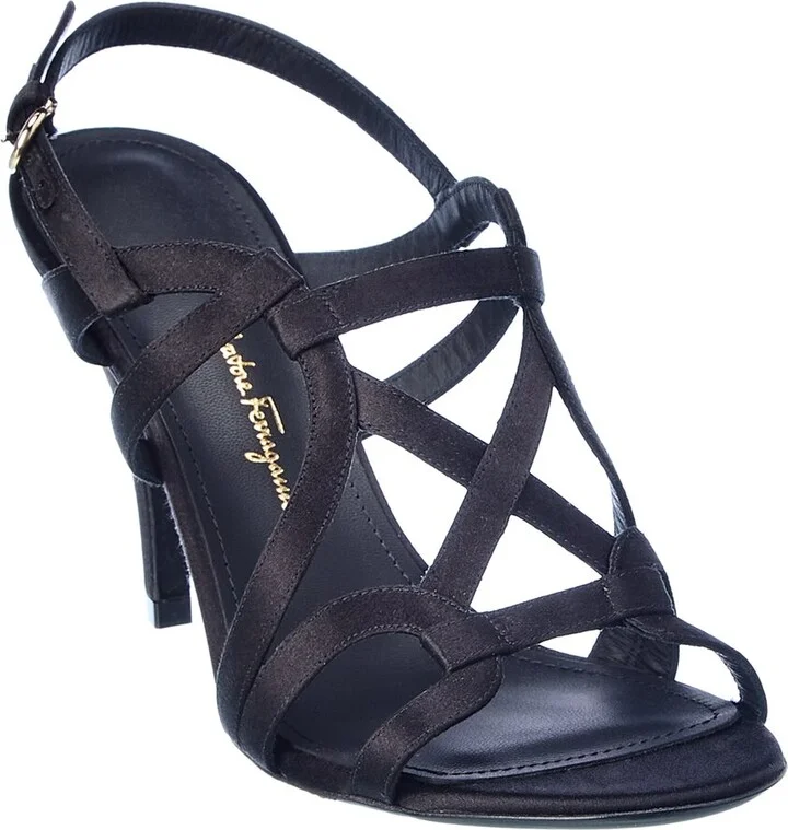 Salvatore Ferragamo Gal Satin Sandal