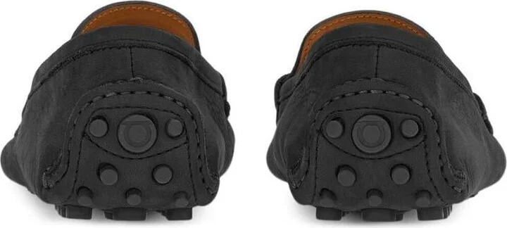 Salvatore Ferragamo Gancini Leather Loafers - Image 3