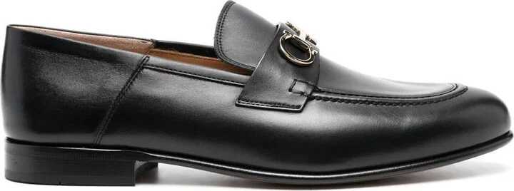Salvatore Ferragamo Gancini Leather Loafers