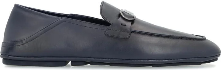 Salvatore Ferragamo Gancini Leather Loafers