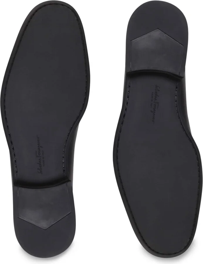 Salvatore Ferragamo Grandioso Leather Bit Loafers - Image 3