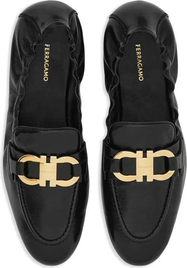 Salvatore Ferragamo Jodie Elasticated Loafers Shoes - Image 2
