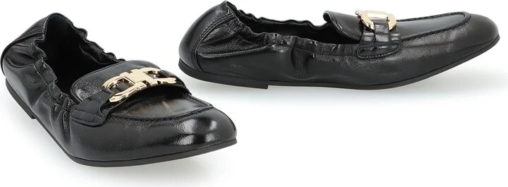Salvatore Ferragamo Jodie Leather Loafers - Image 3