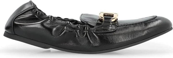 Salvatore Ferragamo Jodie Leather Loafers