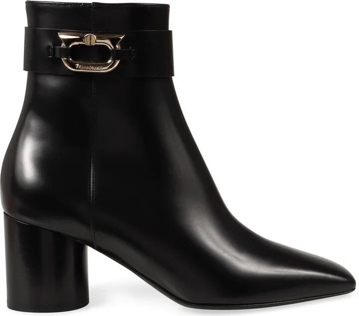 Salvatore Ferragamo Leather Ankle Boots