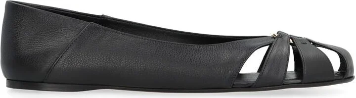 Salvatore Ferragamo Leather Ballet Flats