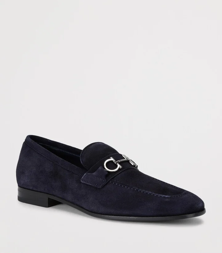 Salvatore Ferragamo Leather Balty Loafers - Image 3