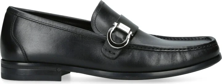 Salvatore Ferragamo Leather Caspian Loafers