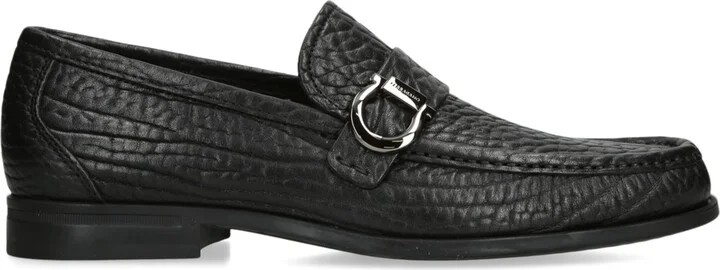 Salvatore Ferragamo Leather Caspian Loafers
