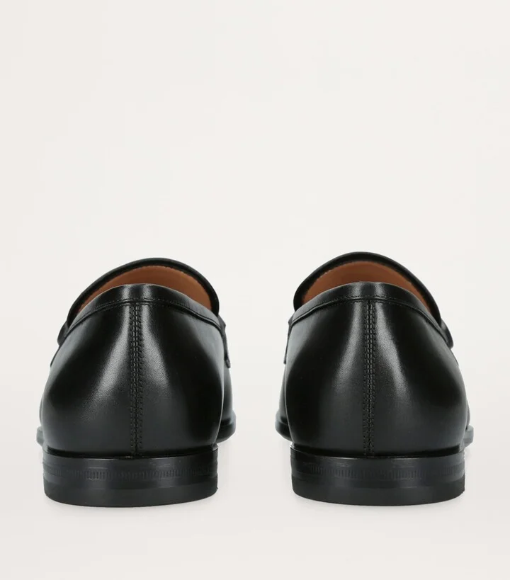 Salvatore Ferragamo Leather Florio Loafers - Image 2
