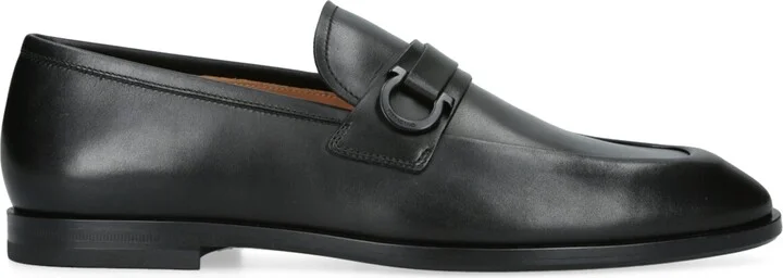 Salvatore Ferragamo Leather Florio Loafers