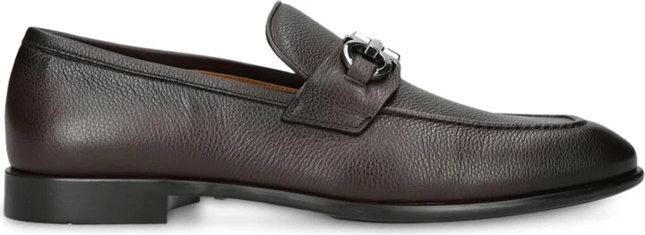Salvatore Ferragamo Leather Foster Gancho Loafers