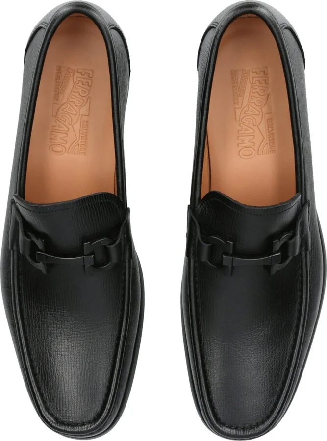 Salvatore Ferragamo Leather Grandioso 2 Loafers - Image 4