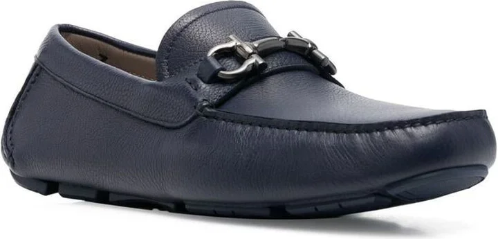 Salvatore Ferragamo Leather Loafers - Image 4