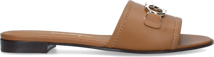 Salvatore Ferragamo Leather Rhodes Sandals - Image 3