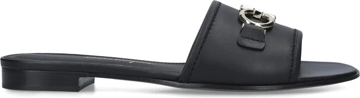Salvatore Ferragamo Leather Rhodes Sandals - Image 3