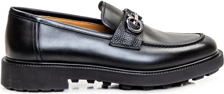 Salvatore Ferragamo Loafers With Gancini Embellishment