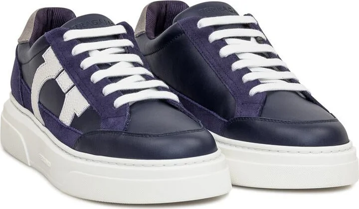 Salvatore Ferragamo Low Sneaker With Gancini - Image 2